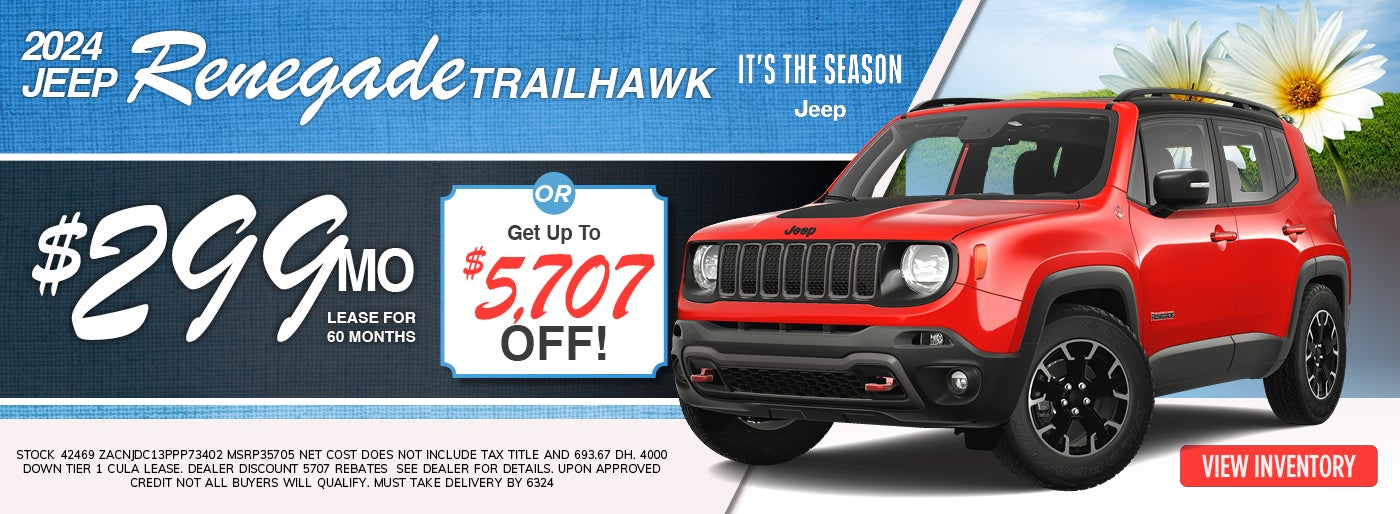 New 2023 Jeep Renegade Trailhawk 