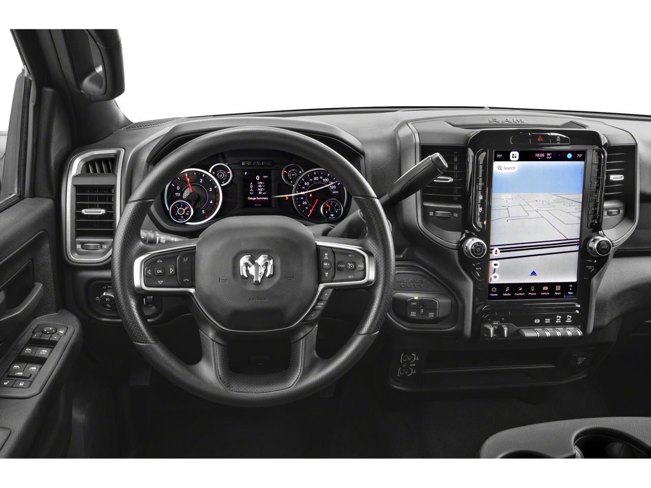 2026 RAM 2500 — interior view