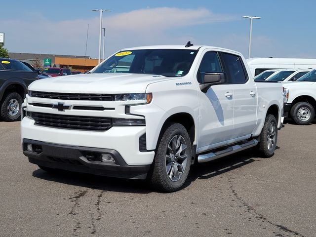 2020 Chevrolet Silverado 1500 RST in Summit White — front three-quarter view