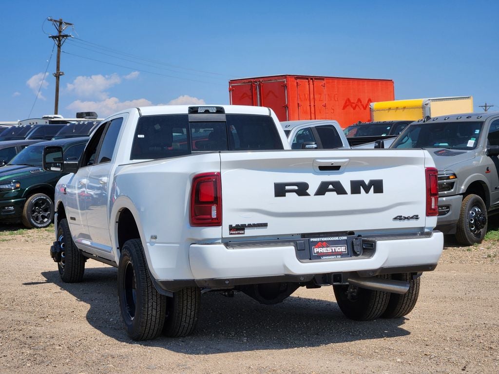 2026 RAM 3500 — rear three-quarter view