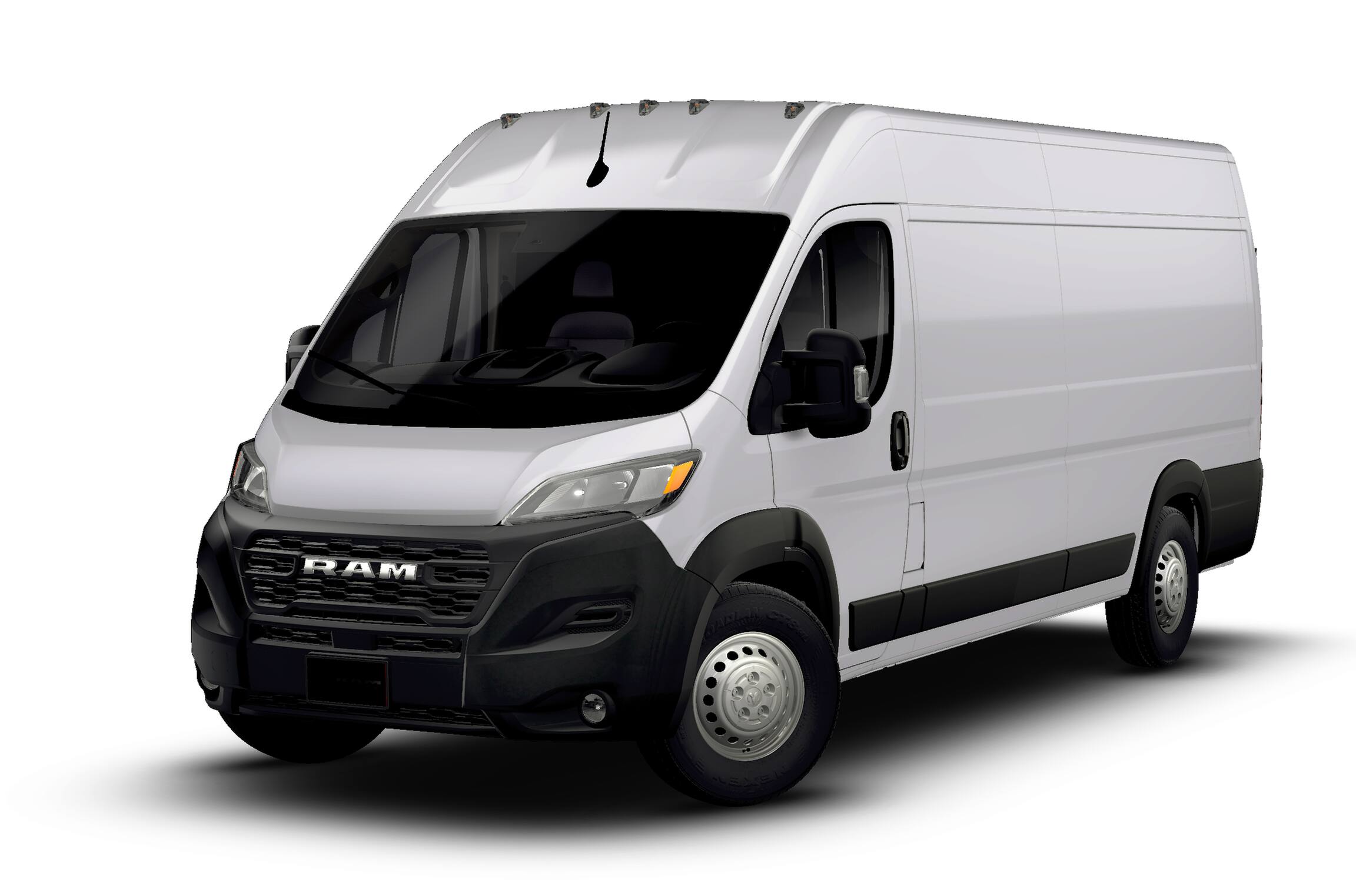 2026 RAM Promaster RAM PROMASTER 3500 TRADESMAN CARGO VAN HIGH ROOF 159' WB EXT in Bright White Clear-Coat Exterior Paint — front...