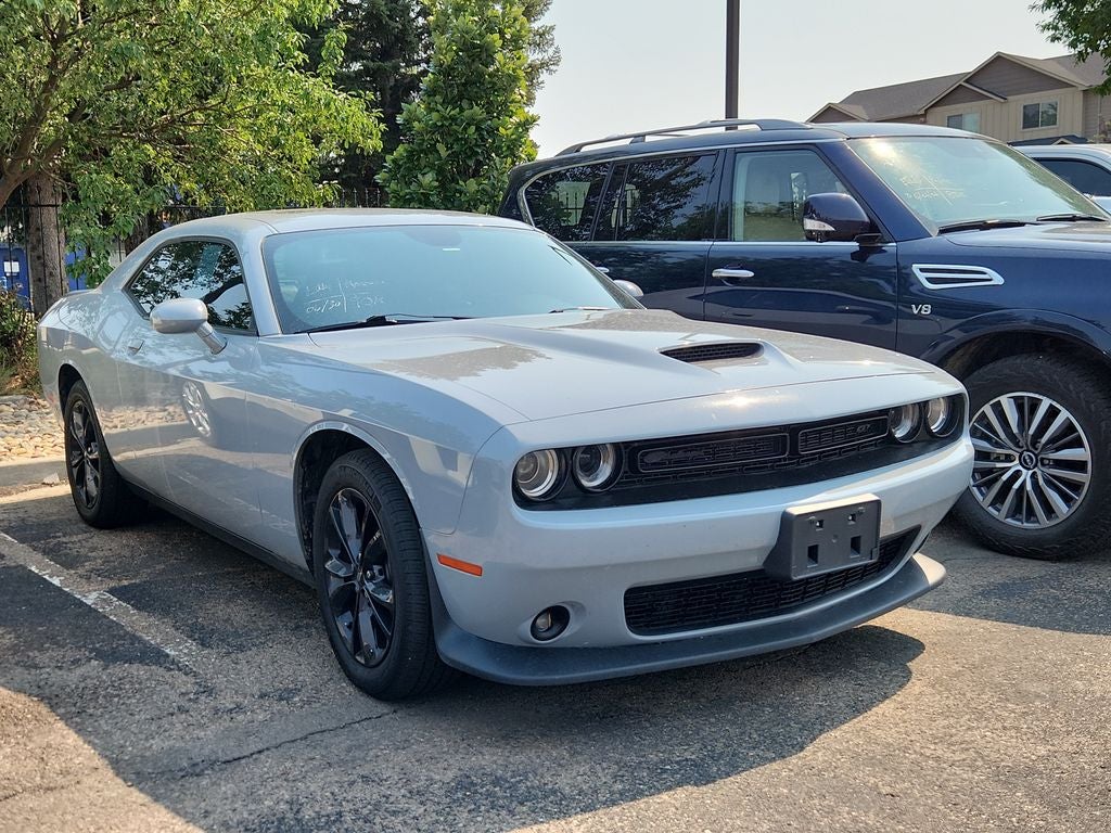 2020 Dodge Challenger GT AWD in Smoke Show — front three-quarter view