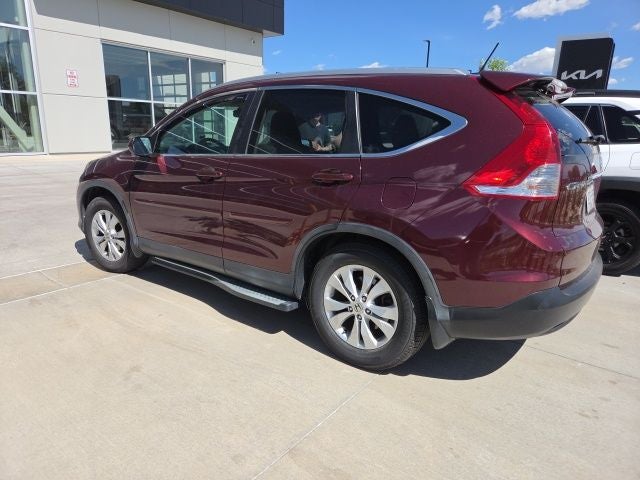 2014 Honda CR-V EX-L in Red — front three-quarter view